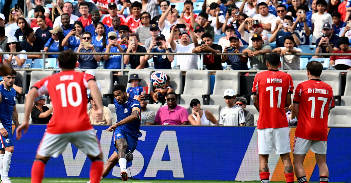 WATCH: Reece James free kick opens the scoring for Chelsea against Benfica! 1-0! - We Ain't Got No History