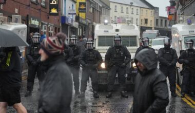 Protests in Portadown and Ballymena as Belfast anti-immigration gathering passes off without trouble – The Irish News