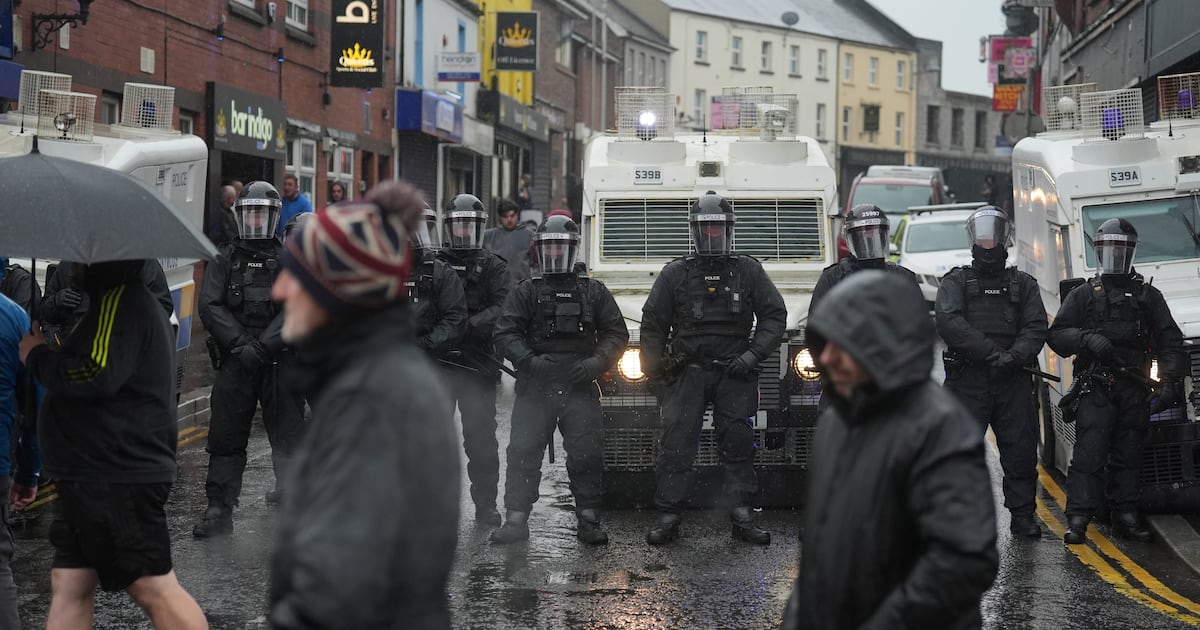 Protests in Portadown and Ballymena as Belfast anti-immigration gathering passes off without trouble – The Irish News