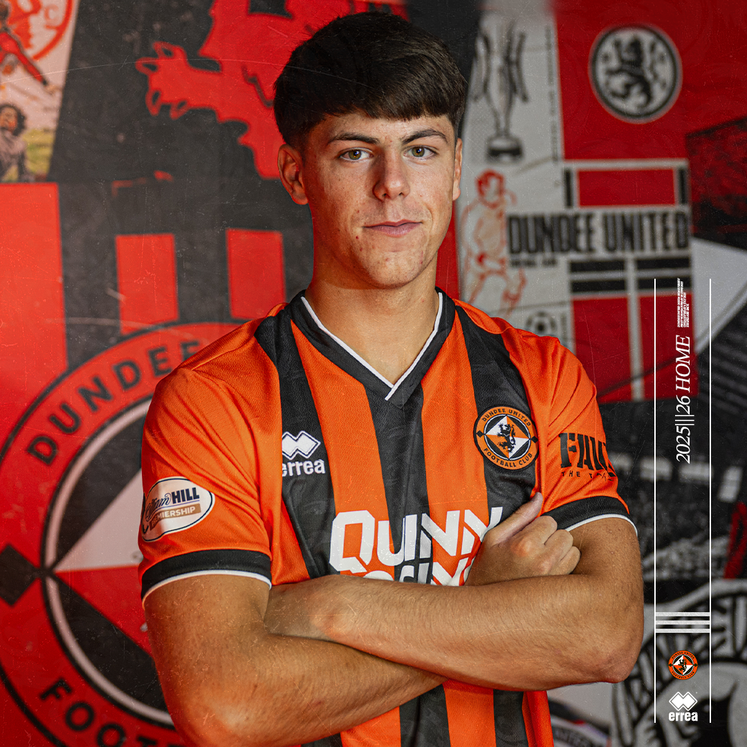 Sam Harding in the 2025/26 home kit