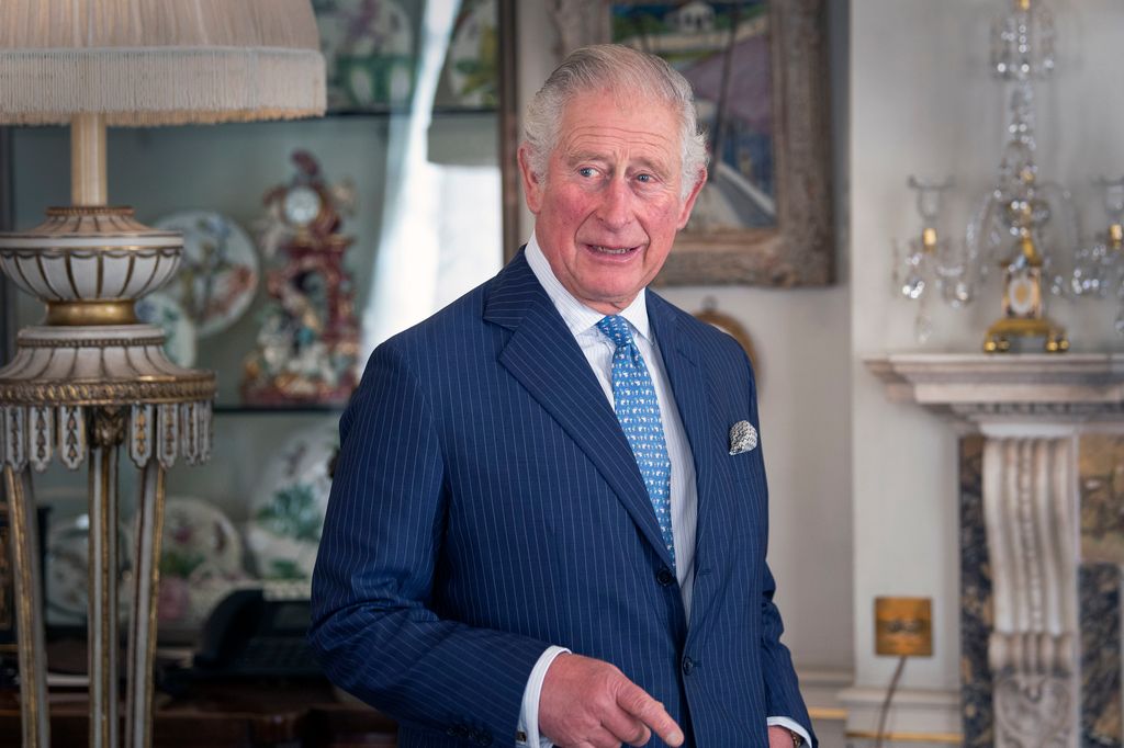 King Charles III at home in Clarence House