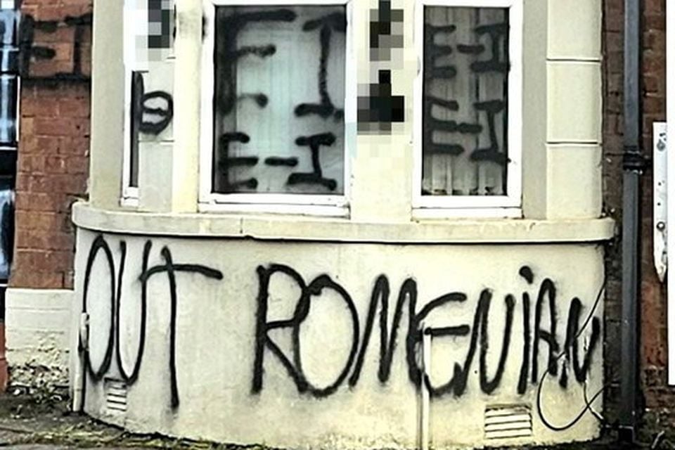 The graffiti in south Belfast