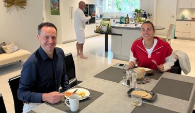 Exclusive access to a day in the life of world No1