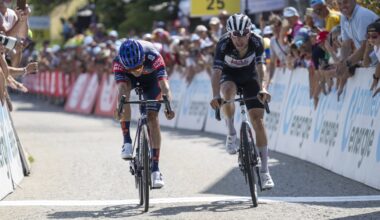 Oscar Onley shows credentials by beating Tadej Pogacar’s lieutenant to line