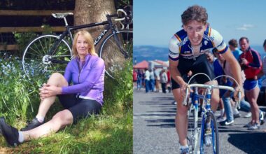 My friend Pippa — who used to be one of Britain’s best male cyclists