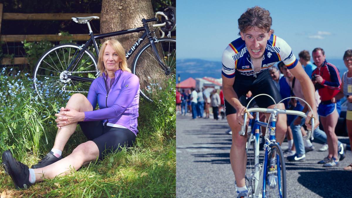 My friend Pippa — who used to be one of Britain’s best male cyclists