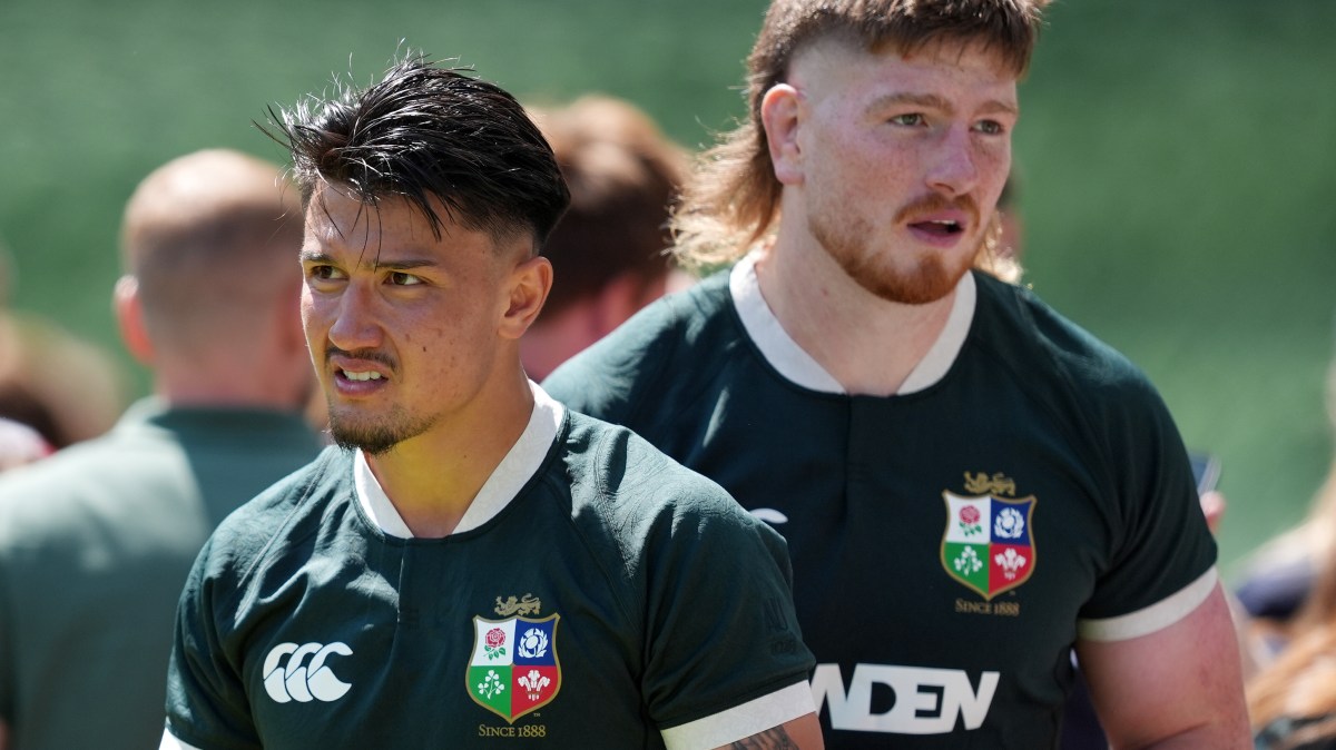 British & Irish Lions players to have names on shirts for first time