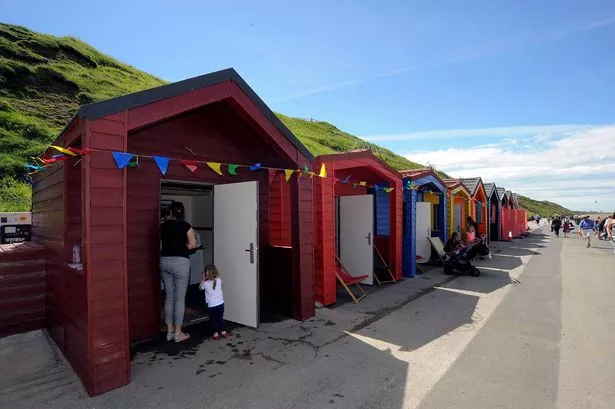 Saltburn-by-the-sea is enjoying summer in style, with the new beach huts on the promenade opening to the public for the first time and the birthday of Saltburn 133-year-old tramway.