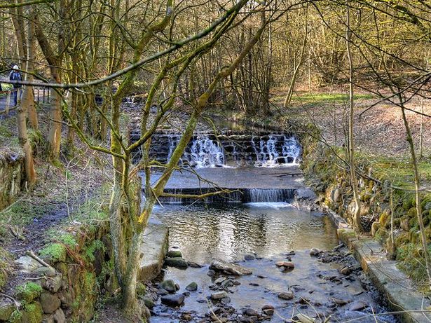 Dean Brook, upstream of Barrow Bridge