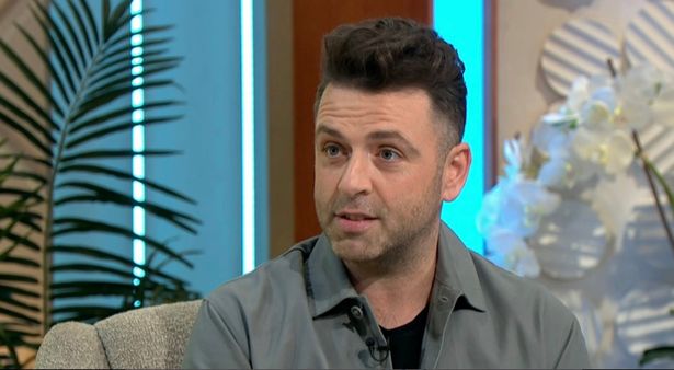 Westlife's Mark Feehily appearing on ITV's Lorraine