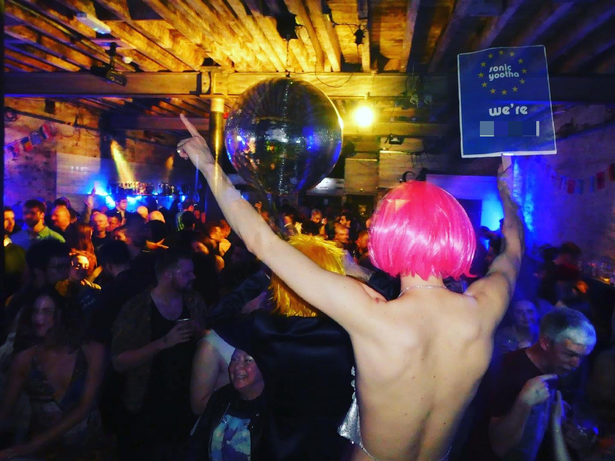 Sonic Yootha 'Panic!' party in Kitchen Street