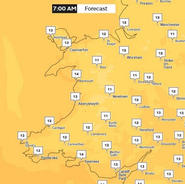 Met Office map