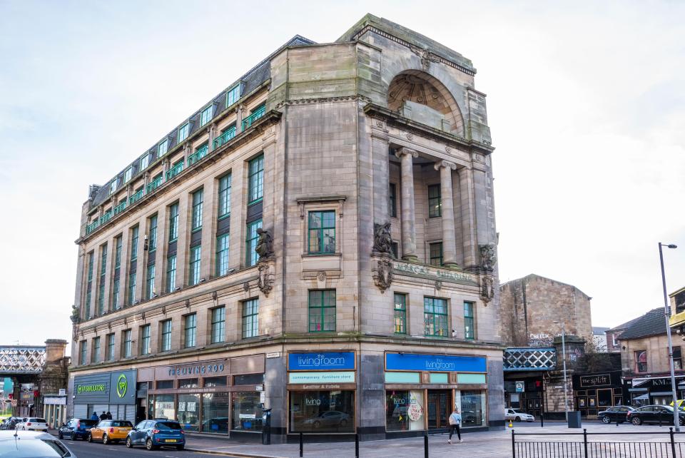 Mercat Building, Glasgow Cross, Scotland.