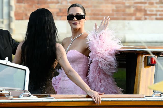 STEFANO RELLANDINI/AFP via Getty Khloé Kardashian in Venice, Italy, on June 27, 2025