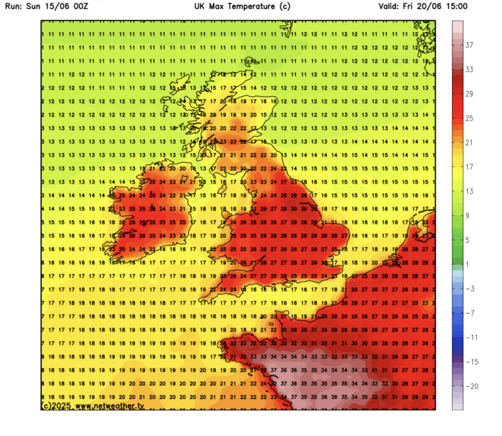 30C on the cards this week