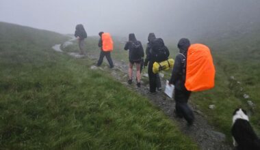 Mountain rescue team aids Duke of Edinburgh groups