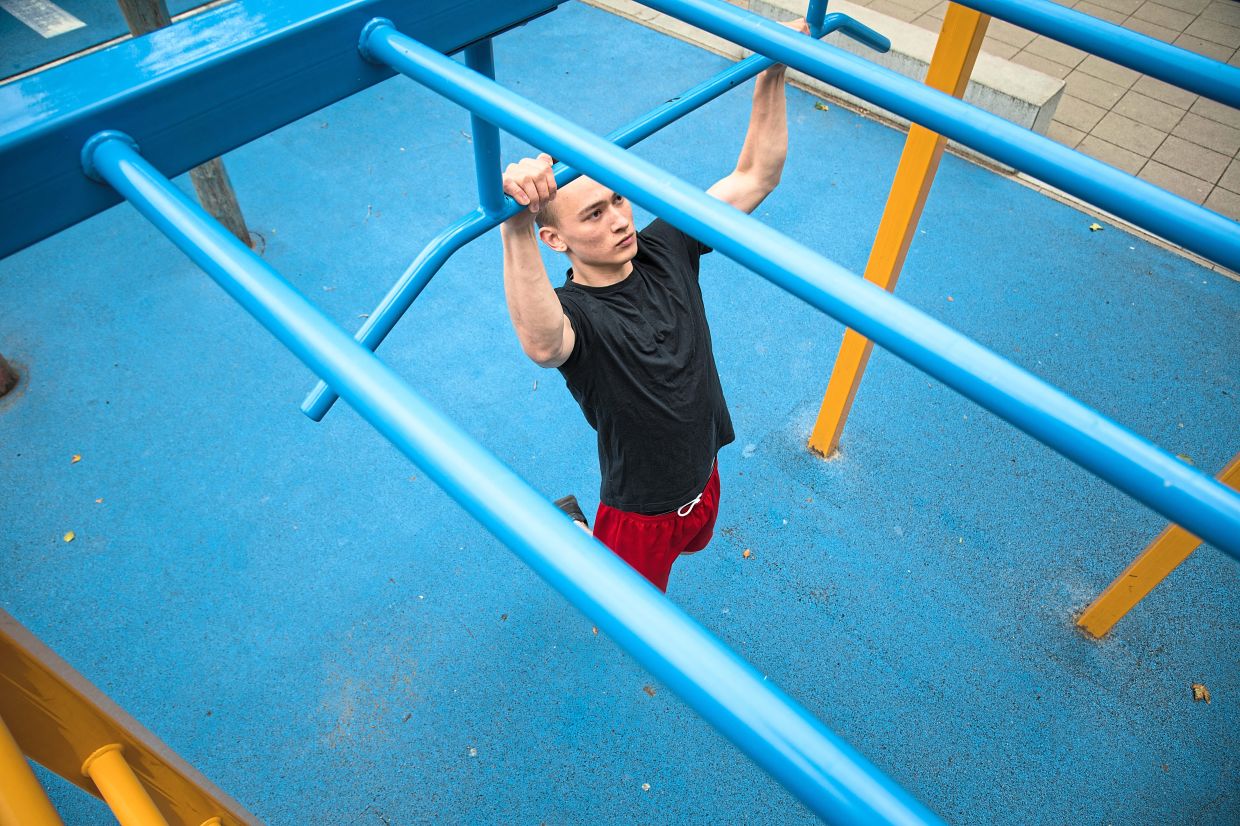 Mastering the pull-up is difficult but necessary