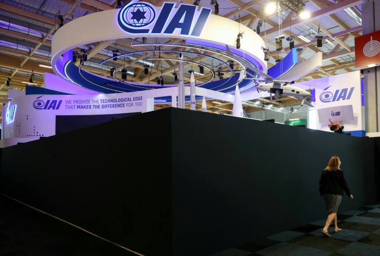 Some 75 companies related to weapons production were set to participate at the show (ALAIN JOCARD)