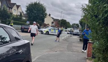 Police are on the scene of an accident in Long Lane, Halesowen