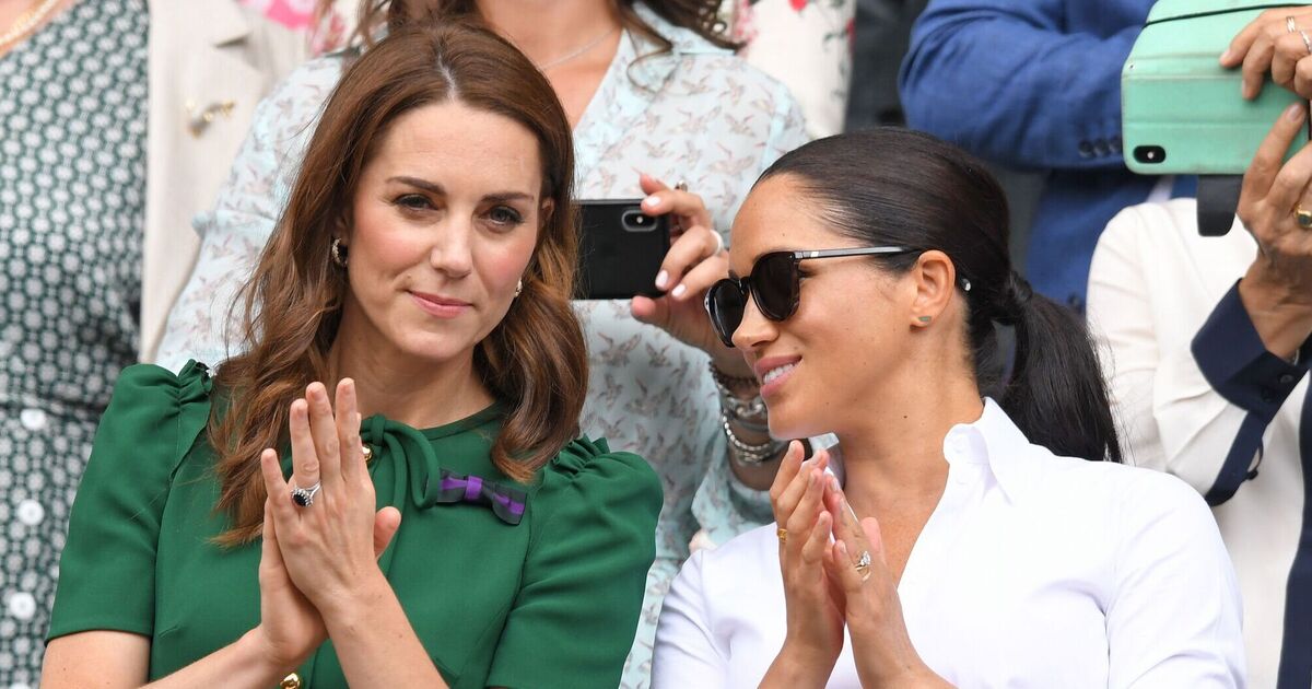 Kate Middleton unimpressed by Meghan Markle's awkward joke - Celebrity News - Entertainment