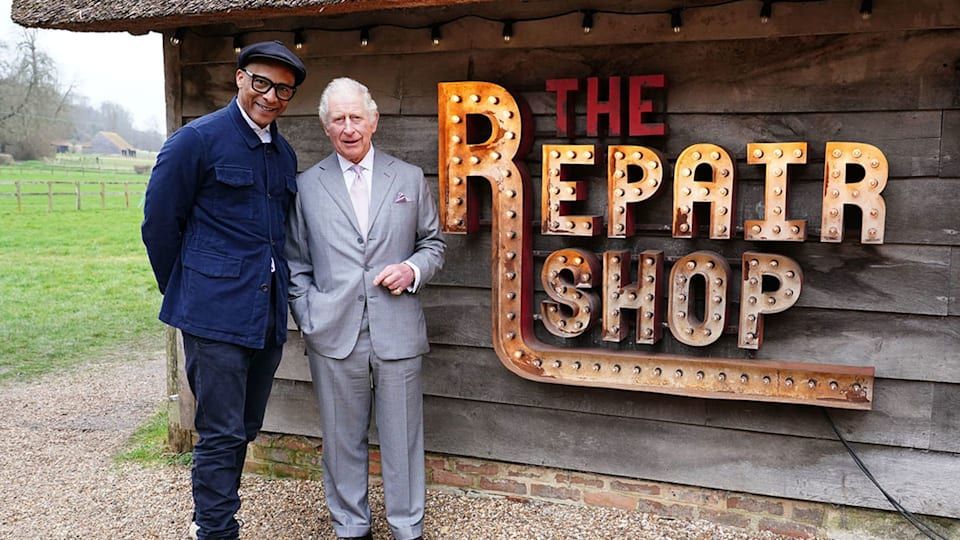 King Charles appeared on The Repair Shop with Jay Blades