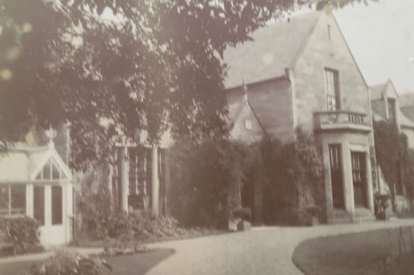 Historic images of site of former bank hall on Westgate, North Berwick, show a conservatory which was part of the main house