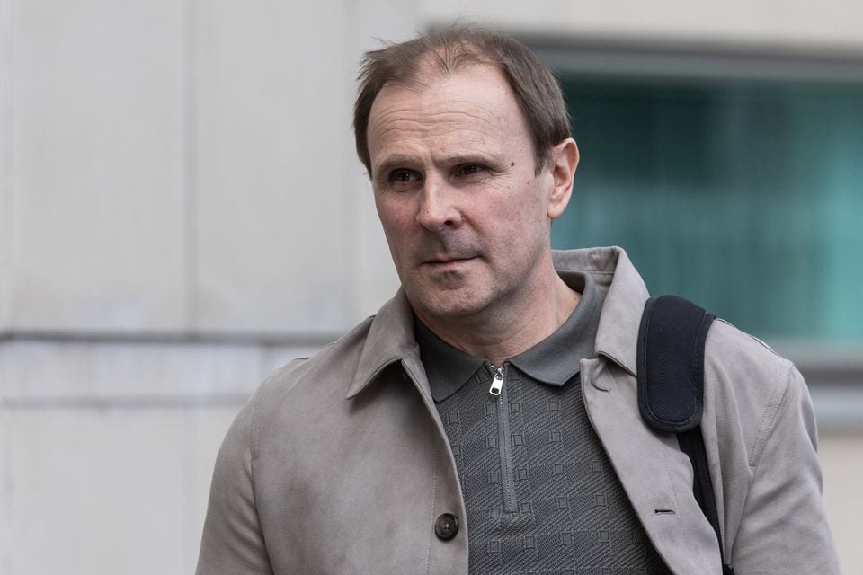 Winston 'Winkie' Irvine outside court during his trial