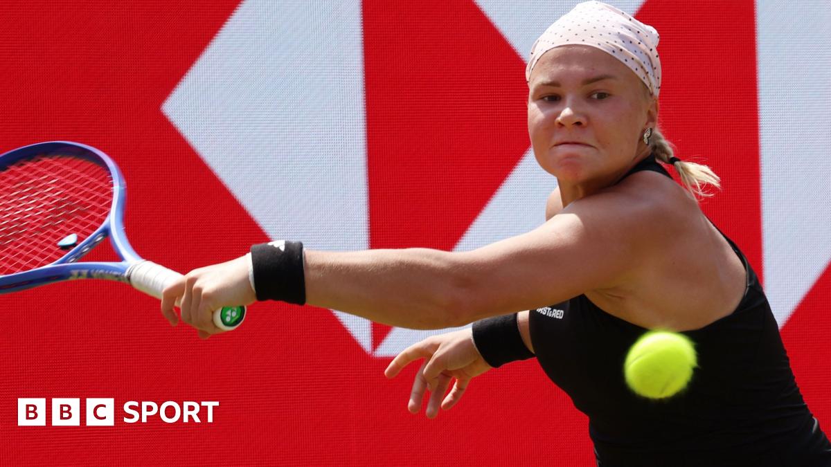 Queen's final LIVE: Anisimova v Maria - watch, scores & follow