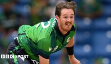 Ireland pace bowler Mark Adair