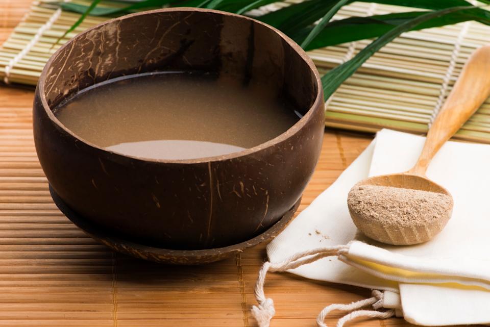 Kava mix is seen. 