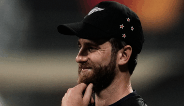 Kane Williamson smiles