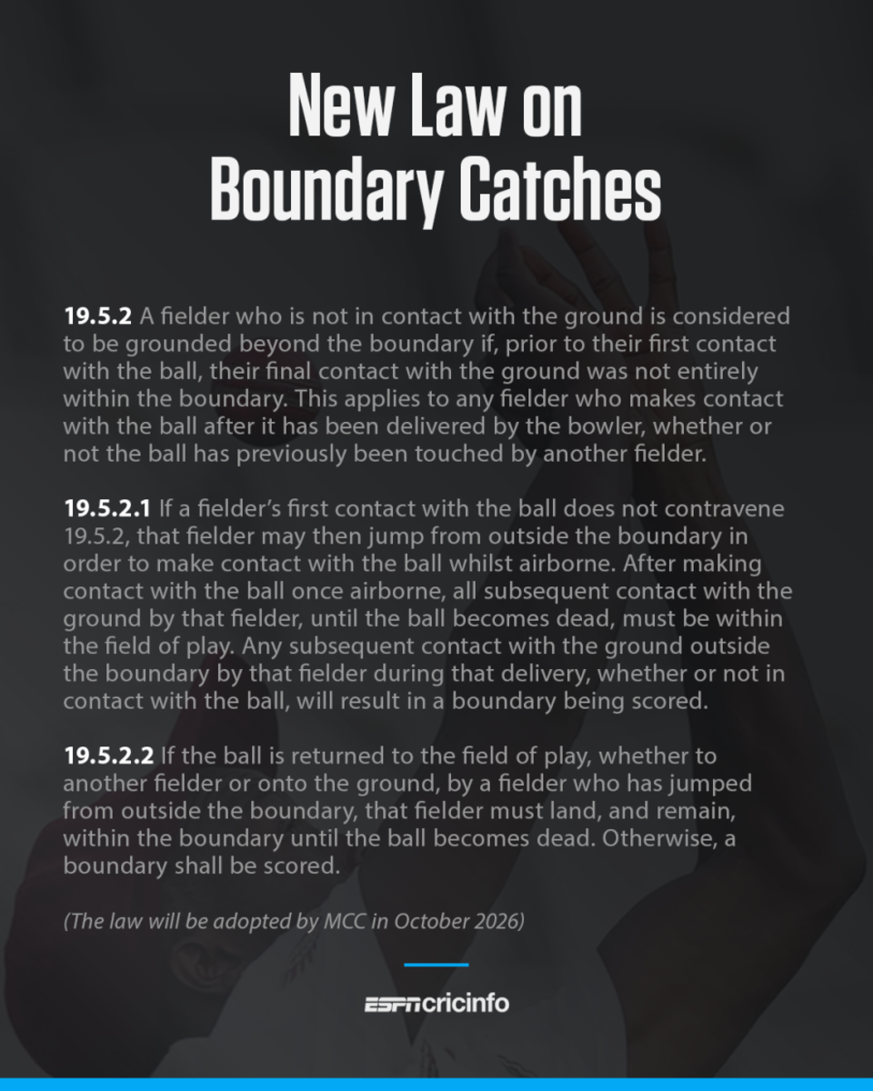 New law on boundary catches