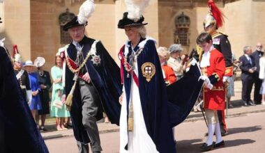 King Charles, Queen Camilla lead Royal Family in velvet robes