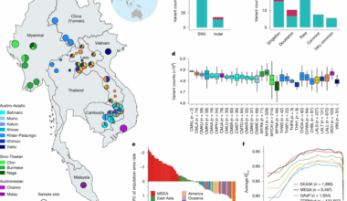 Genome diversity and signatures of natural selection in mainland Southeast Asia