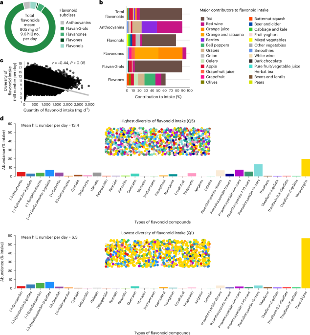 High diversity of dietary flavonoid intake is associated with a lower risk of all-cause mortality and major chronic diseases