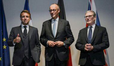Britain, France and Germany say Iran must come to negotiating table