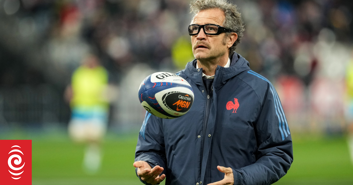 France's rugby coach Fabien Galthie defends weakened squad for NZ tour