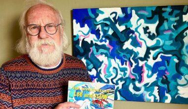 Ardersier painter turns illustrator as second children’s book Ebb and Flow is published