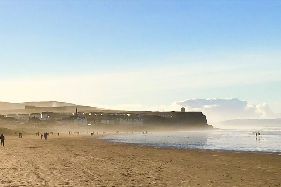 Castlerock beach. Experts are looking at how climate change impacts on coasts (credit: Derek Jackson)