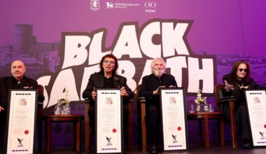 Supporting image for story: Black Sabbath awarded freedom of Birmingham