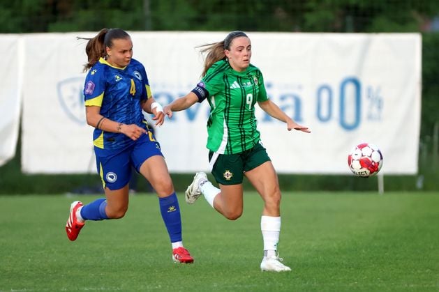 Northern Ireland's Simone Magill's delight as team qualify for Uefa Women's Nations League Play-Off