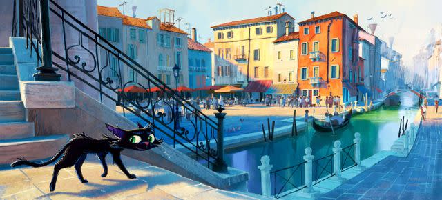 Disney/Pixar Concept art for Pixar's 'Gatto'
