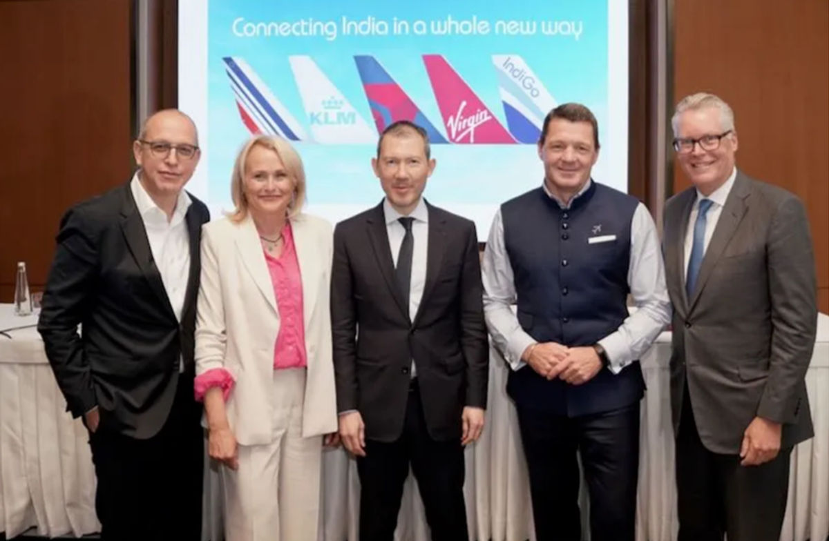 Air France-KLM, Delta, Virgin and IndiGo Strike Partnership