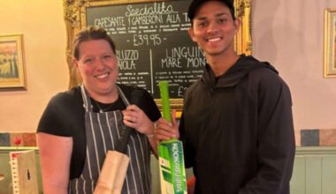 Indian cricket star Yashasvi Jaiswal visits Italian restaurant Amici in Ashford four times in week