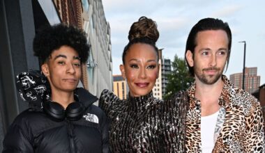 Mel B celebrates 50th birthday with leopard print themed party in Leeds | UK | News