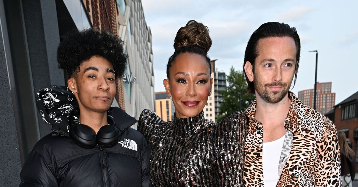 Mel B celebrates 50th birthday with leopard print themed party in Leeds | UK | News