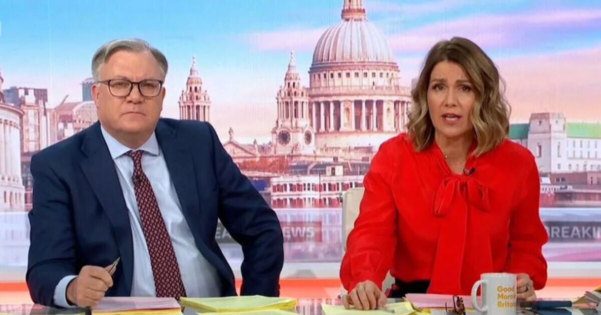 Good Morning Britain star halts show for 'breaking news' after tragic announcement | TV & Radio | Showbiz & TV
