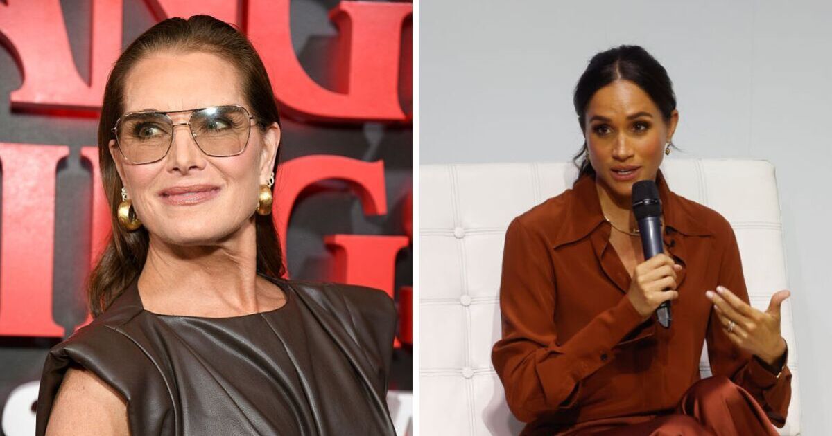 Meghan Markle cut off by Brooke Shields as she says 'no one wants this' | Celebrity News | Showbiz & TV