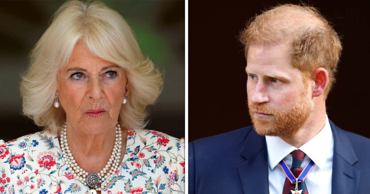 Queen Camilla's surprising response to Prince Harry feud revealed by Palace insider | Royal | News