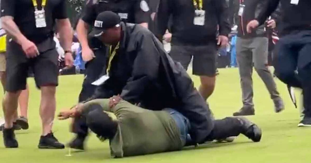 Canadian Open star was tackled to the ground by security guard | Golf | Sport
